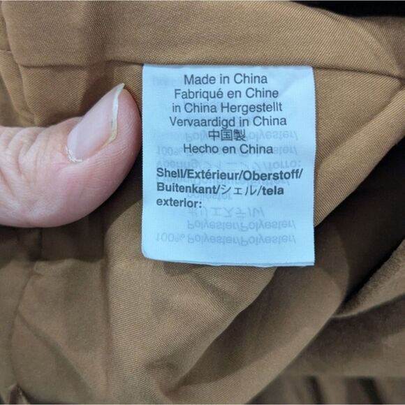 NWT J. Crew Factory Women's Brown Faux Suede Ruffle Mini Skirt Lined Western 8 - Picture 10 of 10